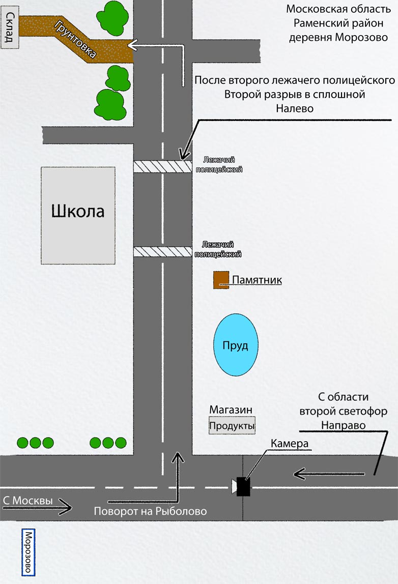 Схема проезда до склада Схема проезда до склада